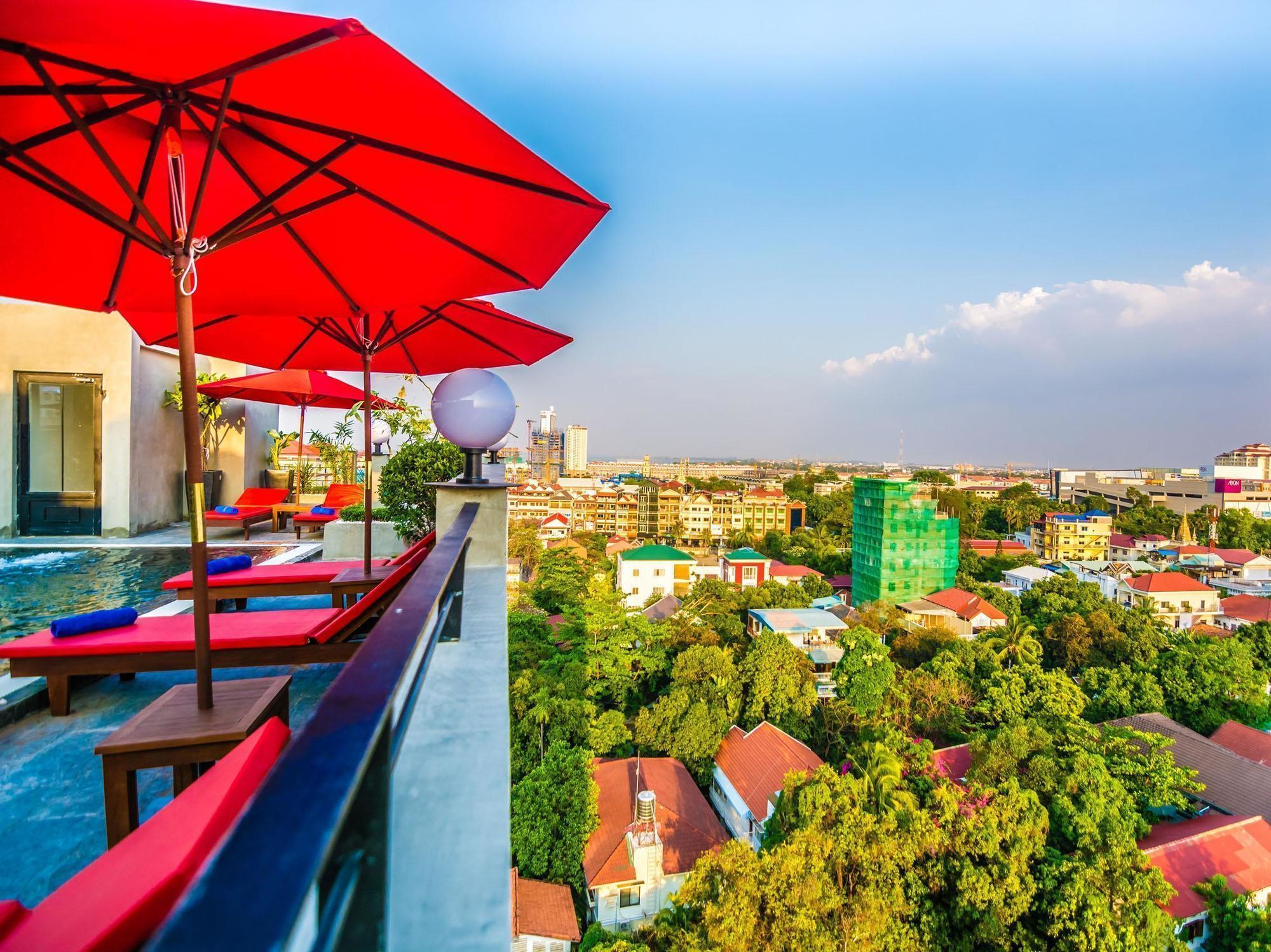 Diamond Palace Resort & Sky Bar Phnom Penh Ngoại thất bức ảnh